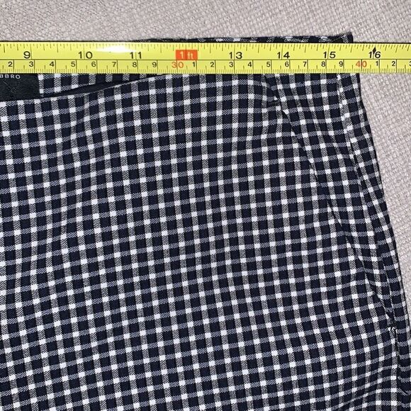 Massimo Fabbro Italy Checkered High Rise Women’s Pants Size 10 - Picture 3 of 10